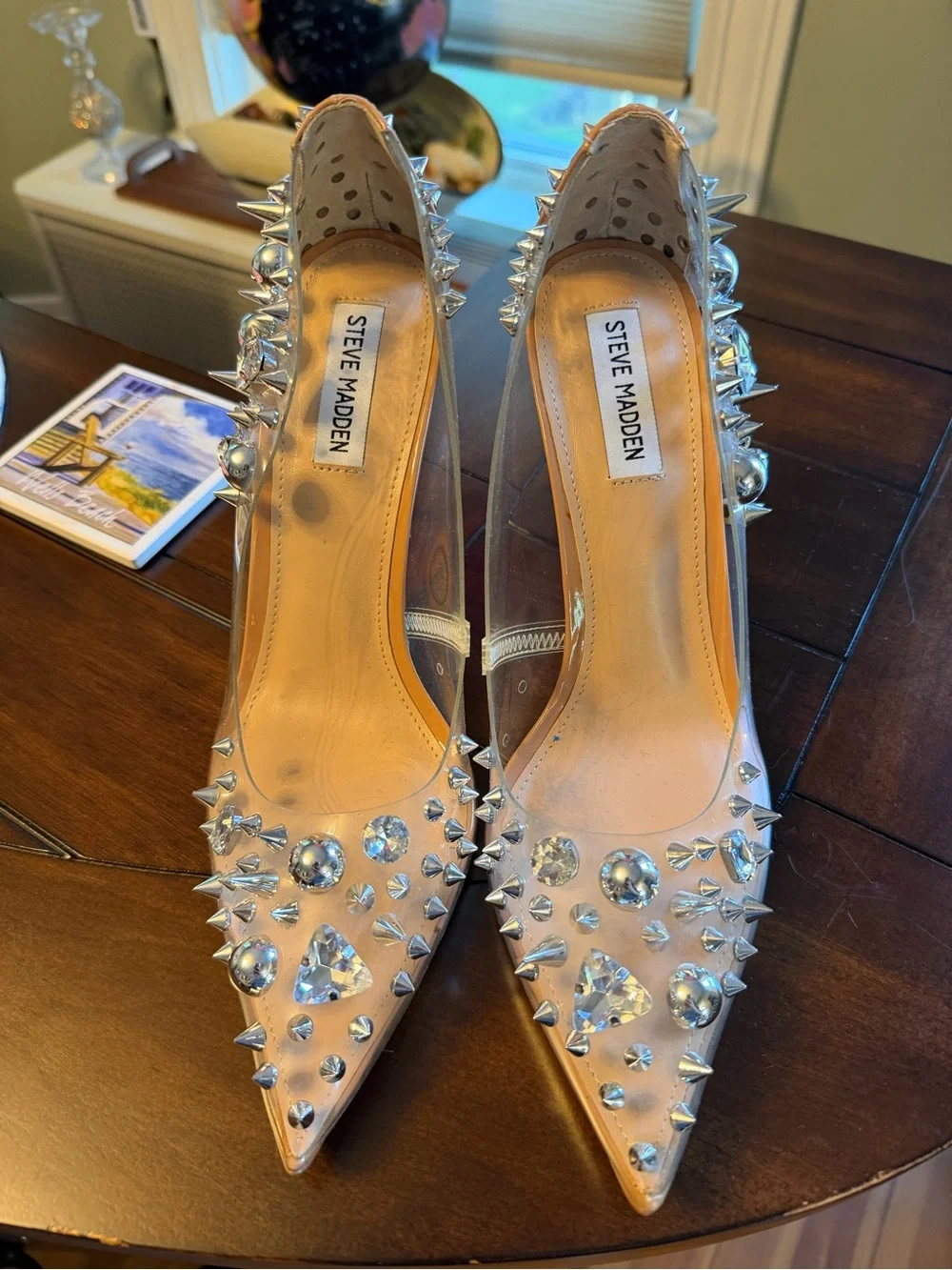 Steve Madden Spiked Heels - Picture 2 of 4